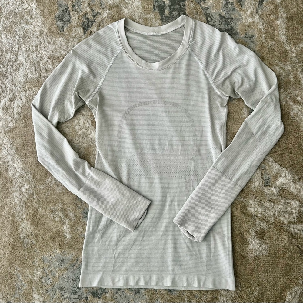 Lululemon Swiftly Tech Long Sleeve 2.0 White
